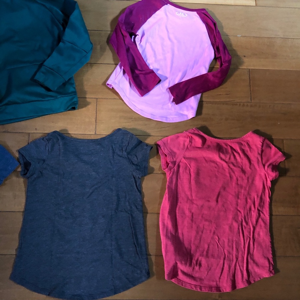 Girls Sporty Nike, Under Armour Lot of 5 Pieces - Picture 7 of 8